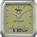 カシオ×Café Kitsunéコラボ時計発売の画像