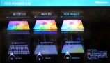 従来の直下型LED、MiniLED、RGB MiniLEDバックライトのイメージ図