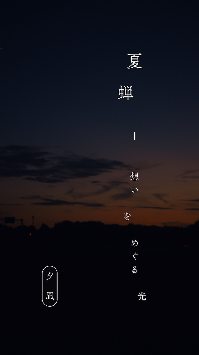 『夏蝉 -想いをめぐる光- 夕凪』サムネイル