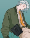弦月藤士郎 ベルトミニバッグ　使用ビジュアル
