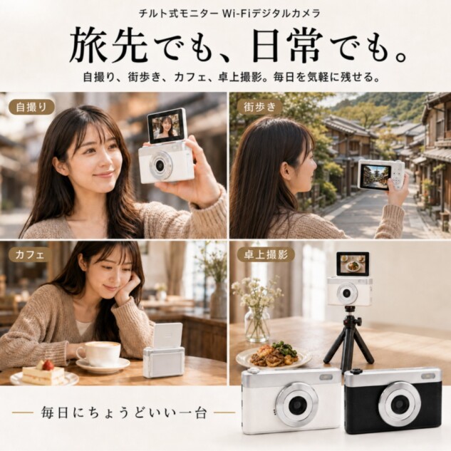 旅先でも日常でも