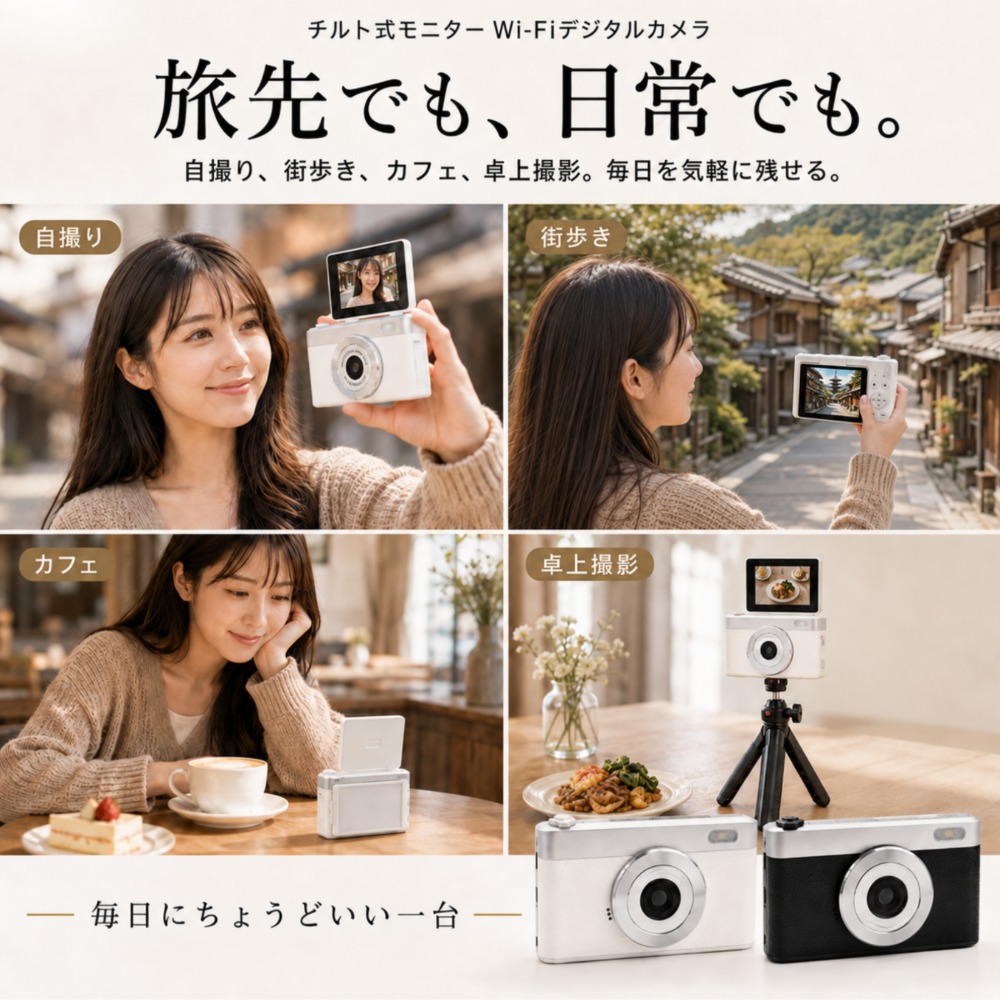 旅先でも日常でも