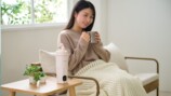 ソファ横に置いている様子