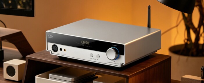 最大5200mW出力＆HDMI ARC入力対応、SHANLINGよりR2RフルバランスデスクトップDAC/AMP『EH90』登場