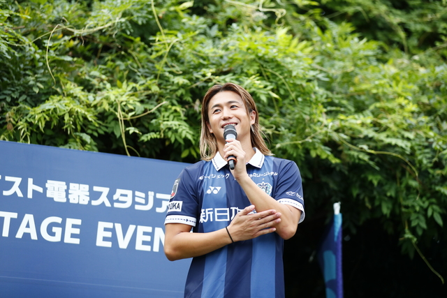 FANTASTICS 瀬口黎弥 『アビスパ福岡公式アンバサダー』写真