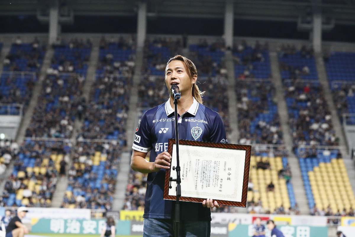 瀬口黎弥、アビスパ福岡アンバサダーに