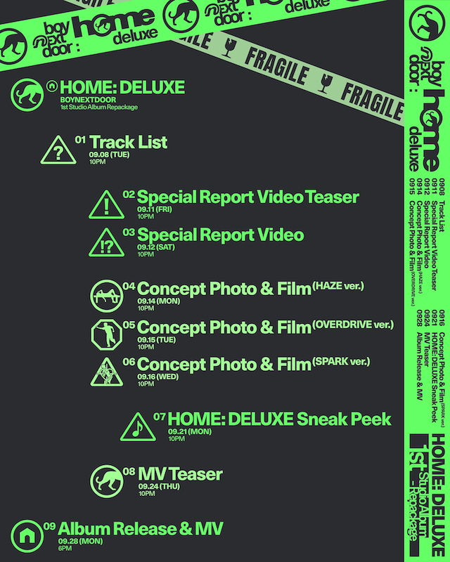 『HOME: DELUXE』プロモーションスケジューラー