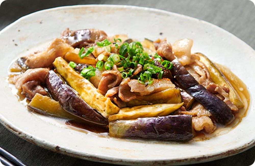 豚肉となすの中華風