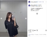 生見愛瑠、“太もも露わな黒コーデ”オフショの画像