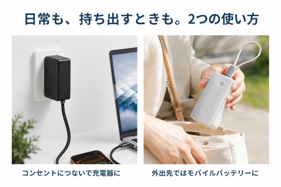 2つの使い方