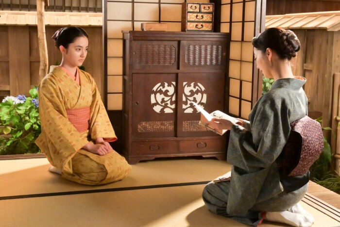 『風、薫る』第120話、環(瀧七海)が自分の夢をりん(見上愛)に打ち明ける