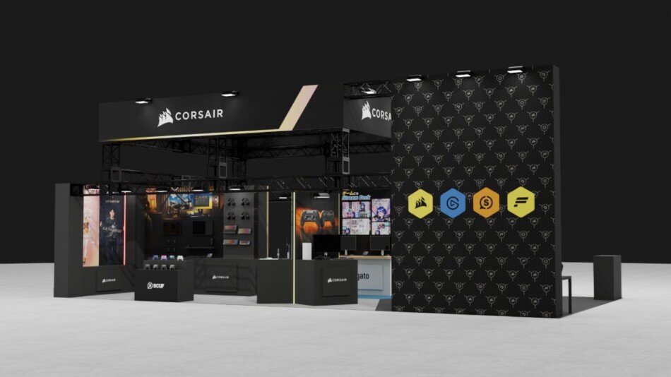 CORSAIR3ブランドがTGS2026に合同出展