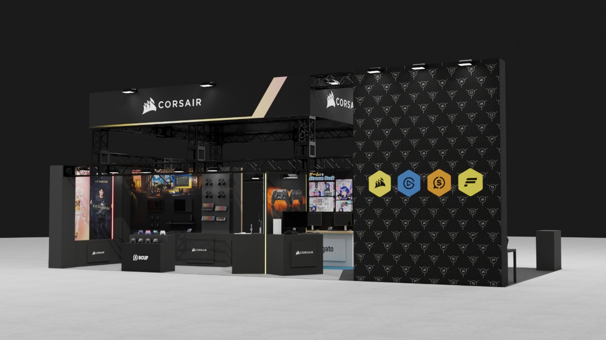 CORSAIR3ブランドがTGS2026に合同出展