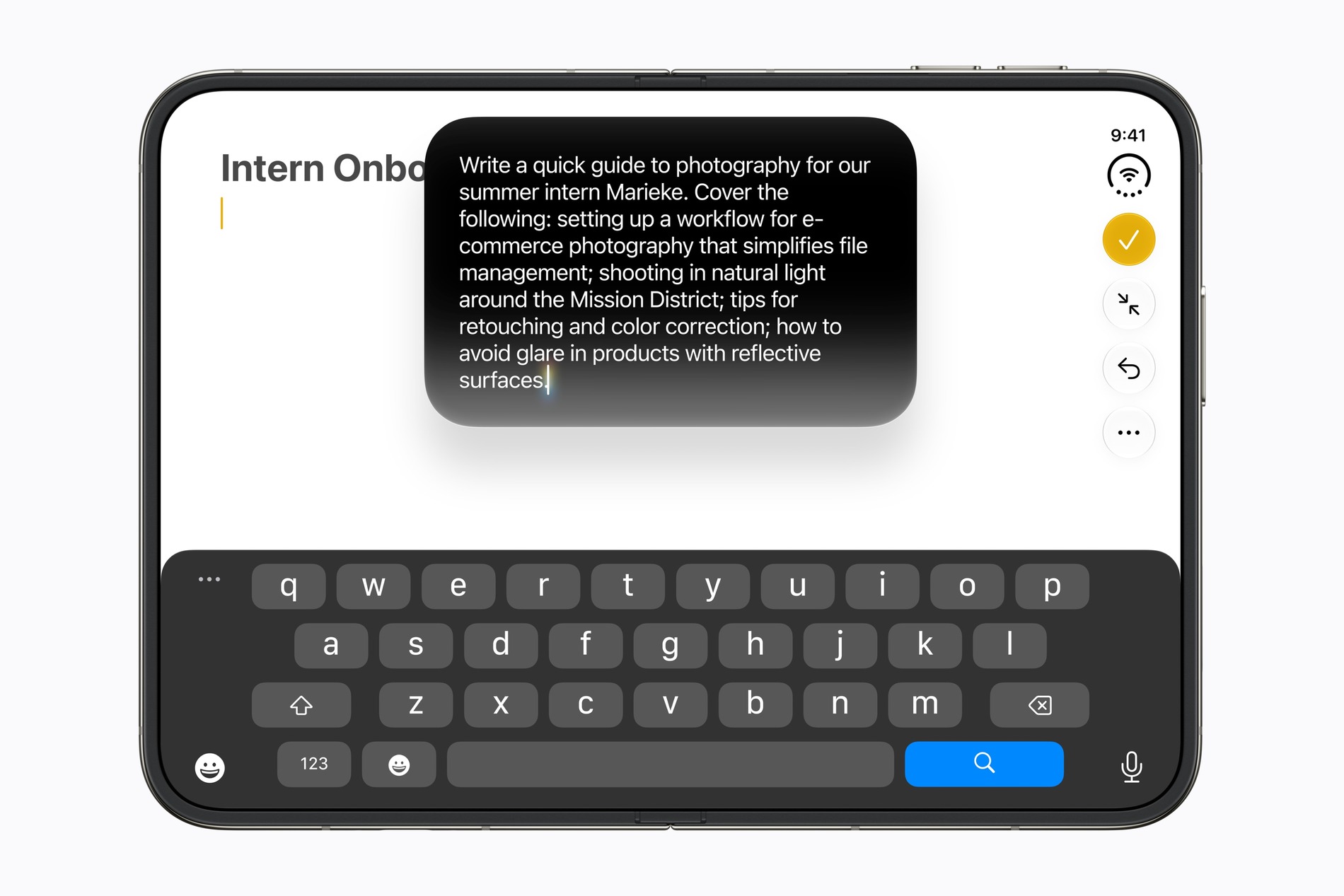 Apple初の折りたたみスマホ『iPhone Duo』の画像