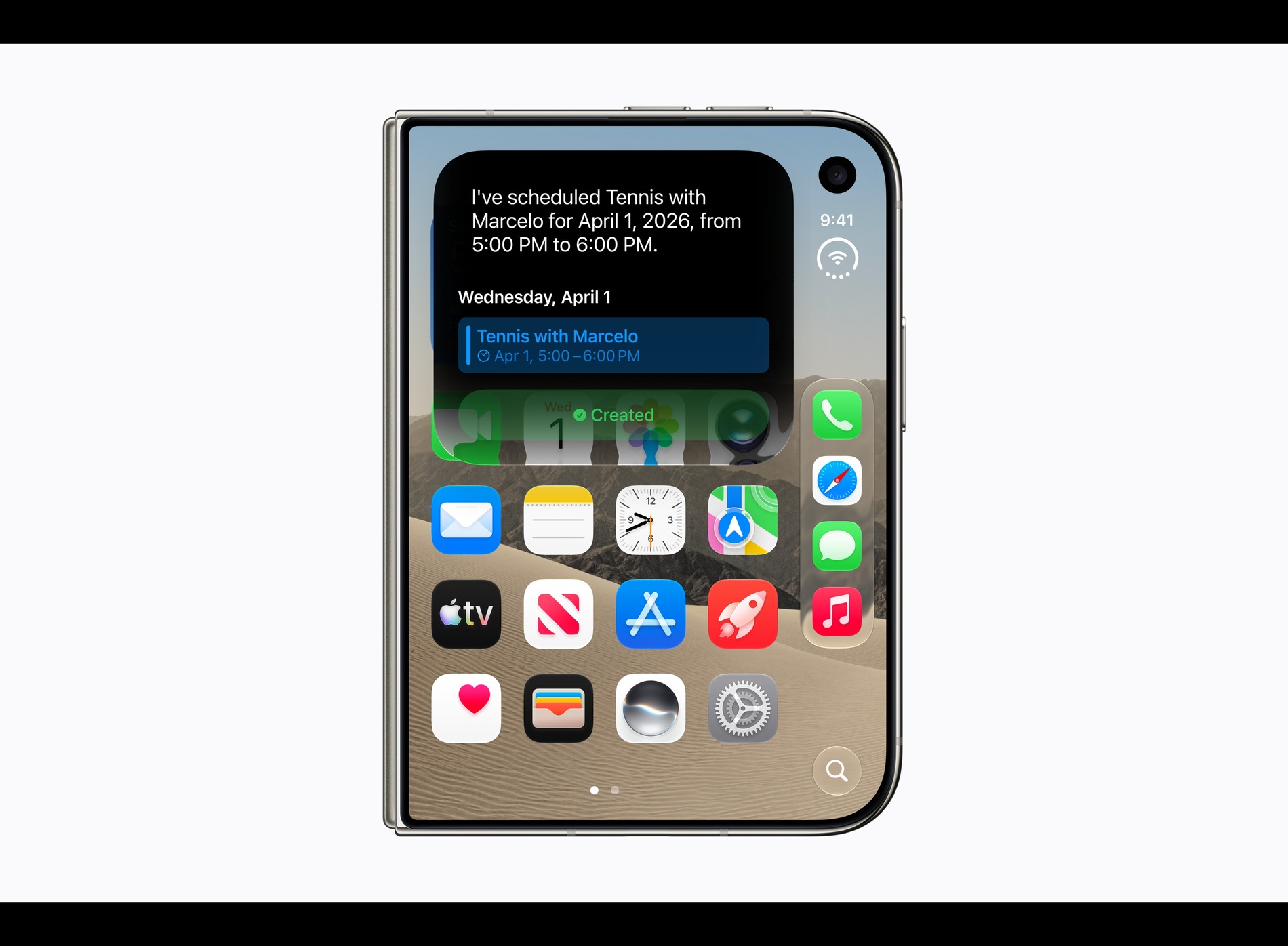 Apple初の折りたたみスマホ『iPhone Duo』の画像