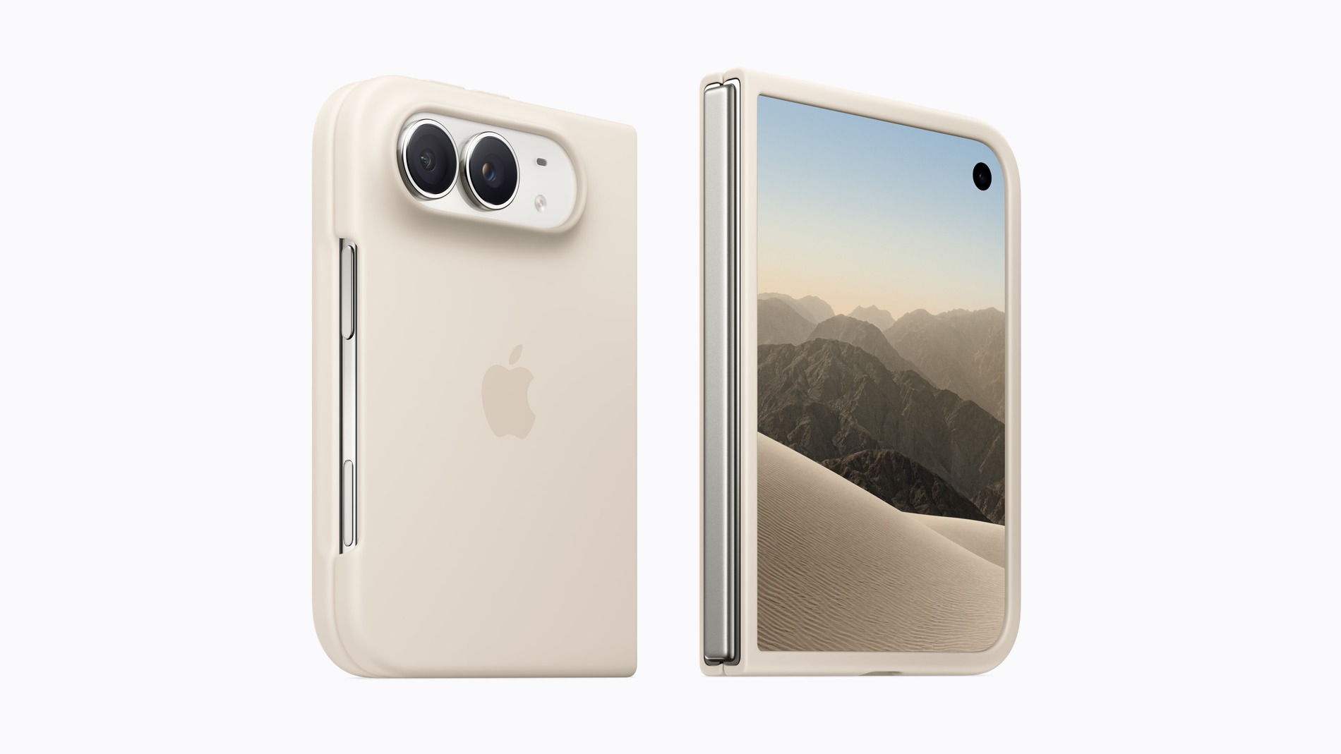 Apple初の折りたたみスマホ『iPhone Duo』の画像
