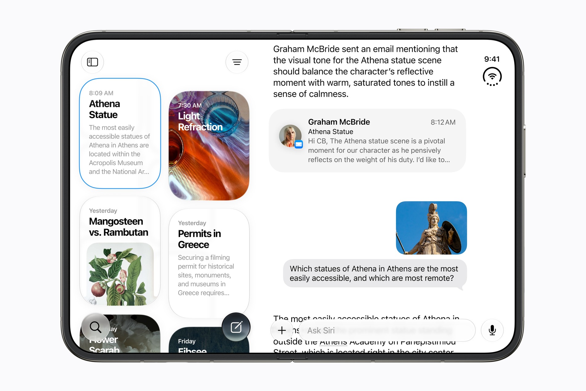 Apple初の折りたたみスマホ『iPhone Duo』の画像