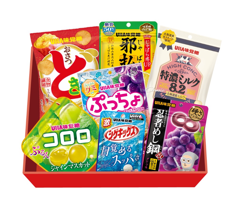 UHA味覚糖1,000円分お菓子詰め合わせ
