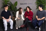 左から、コンポーザー石川大樹氏、矢崎早彩氏、サウンドディレクター 祖堅正慶氏、コンポーザー今村貴文氏（撮影＝池村隆司）