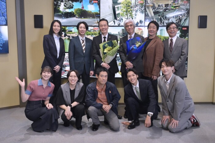 『大追跡』大森南朋×相葉雅紀×松下奈緒クランクアップ　「より面白いものを作っていきたい」