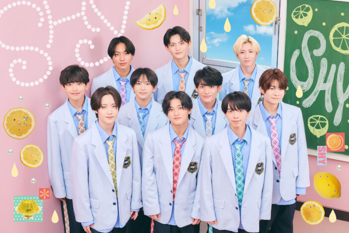 SHY、尾﨑遼星と藤島隆太郎の加入で10人組へ 新体制初シングル『ラブSHY高!』リリース
