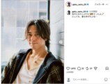 役のために髭をそったことを報告した佐野岳のInstagram投稿