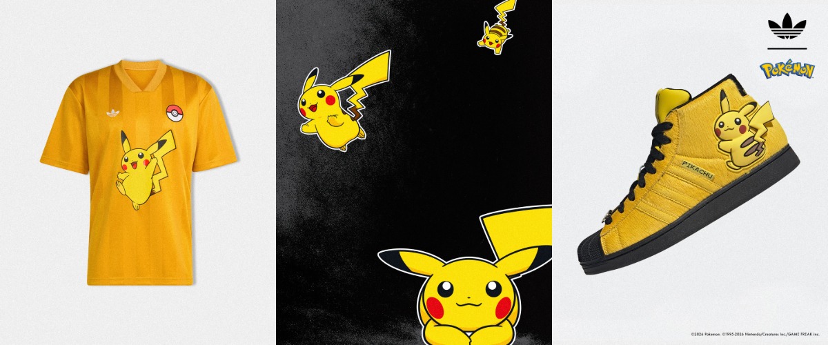 アディダス×ポケモン日本展開