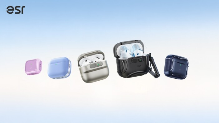 ESRからAirPods 5対応ケース5製品が登場