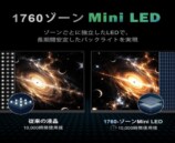 1760ゾーンMiniLED