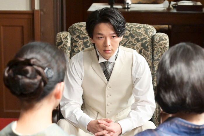 『風、薫る』第123話、りん（見上愛）らが柳生（中村倫也）と話をする