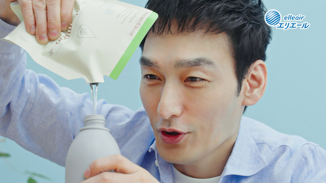 『エリエール フタつきウエットティシュー』新TVCMカット1