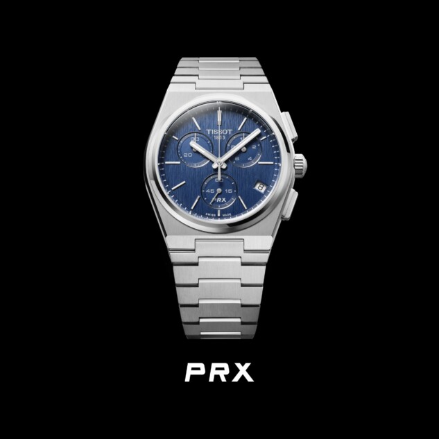 ティソ「PRX」に新作クロノグラフ登場