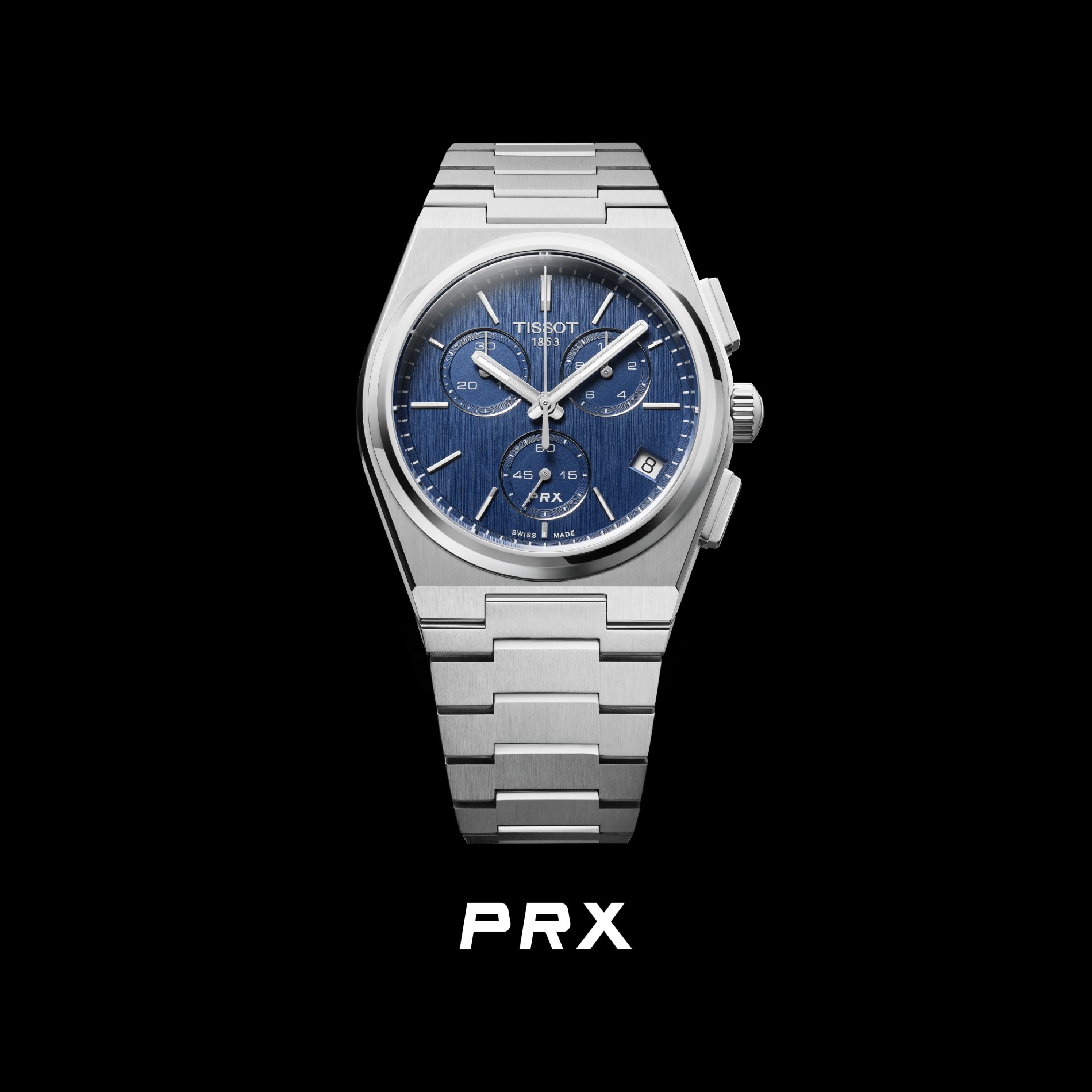 ティソ「PRX」に新作クロノグラフ登場