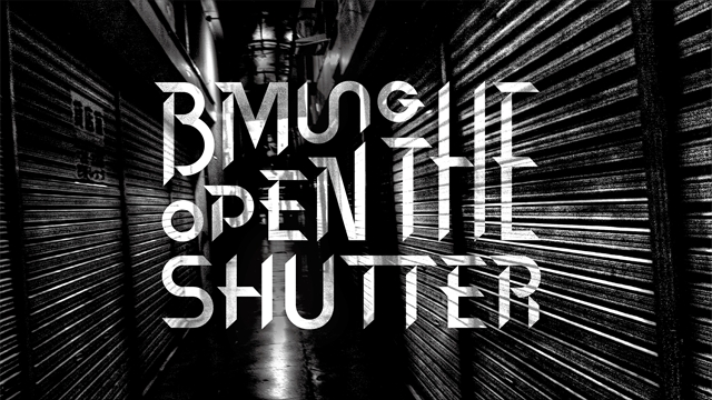 『BMSG OPEN THE SHUTTER』ロゴ