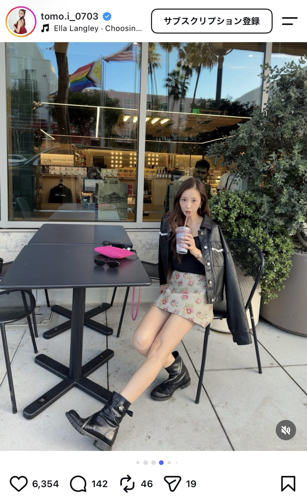 板野友美 公式Instagram