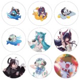 ラテ＆クッキー＆アイスの選択可能イラスト