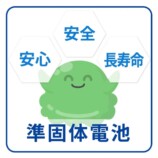 オウルテックの液晶付きバッテリーの画像