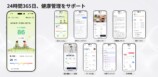 専用アプリ「b.ring」の機能と画面