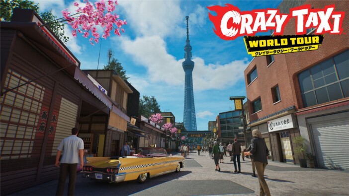 『クレイジータクシー:ワールドツアー』新マップ「日本」発表 スクランブル交差点や東京タワーが登場