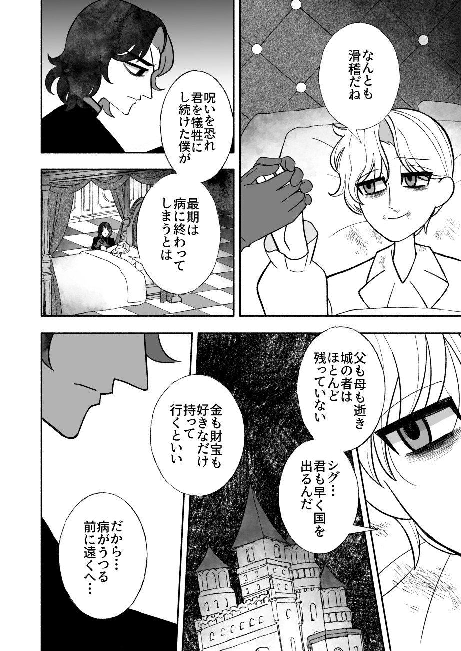 【漫画】仕事は王子の身代わりの画像