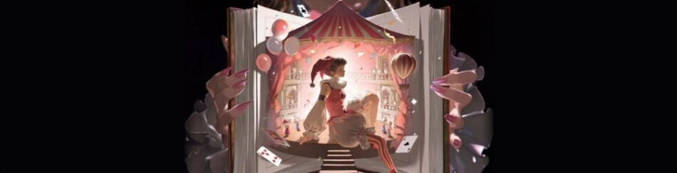 結城アイラ「The Quiet Joker」ステージ背景（制作クリエイター：(mai)）