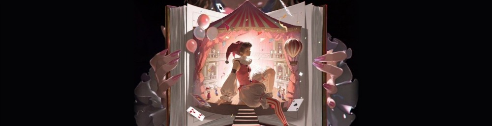 結城アイラ「The Quiet Joker」ステージ背景（制作クリエイター：(mai)）
