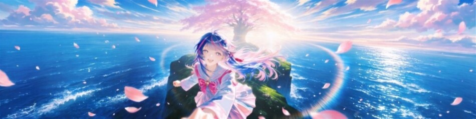 yozuca*「サクラサクミライコイユメ」ステージ背景（制作クリエイター：LiXXX）