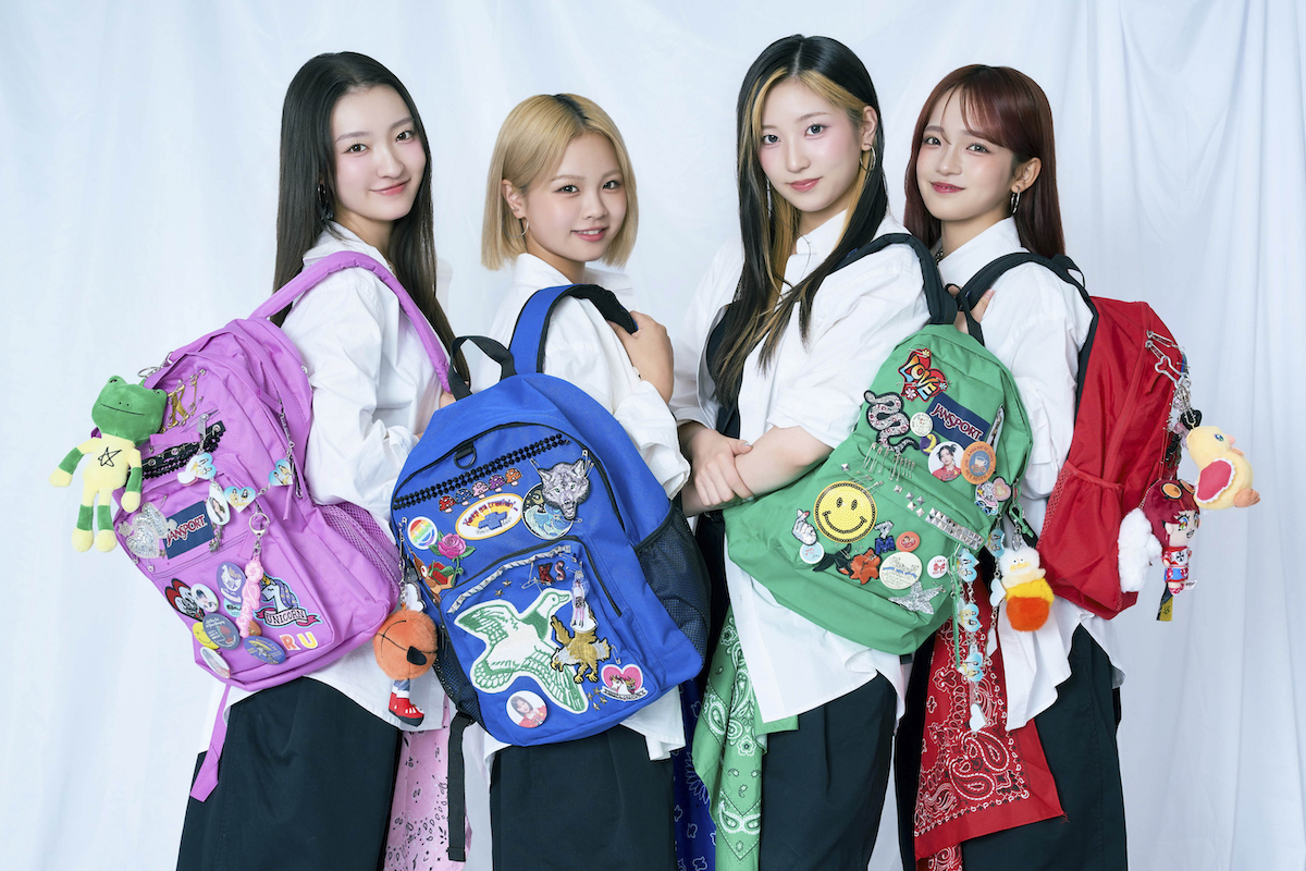 Laki 上村梨々香、佐藤栞奈、森朱里、比嘉優和(撮影=髙橋耀太)