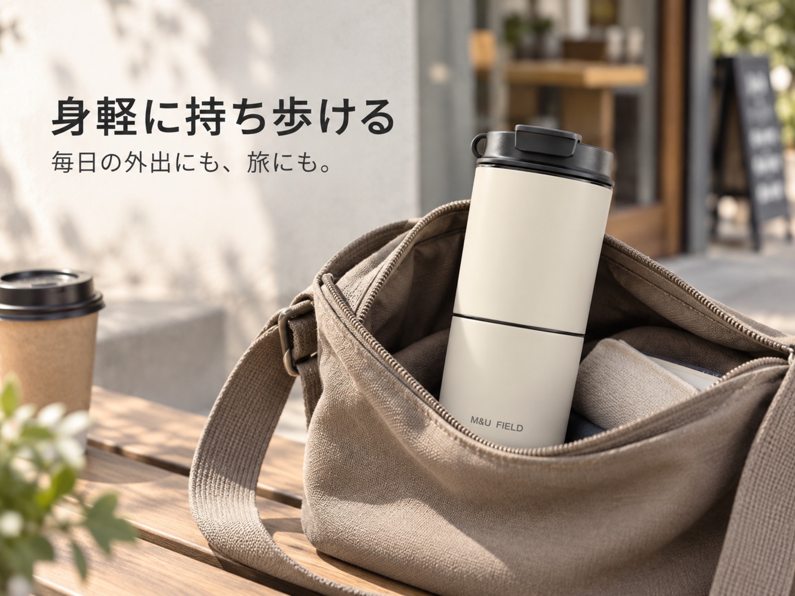 身軽に持ち歩ける