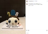 長濱ねる、おじゃる丸ケーキで誕生日をお祝いの画像