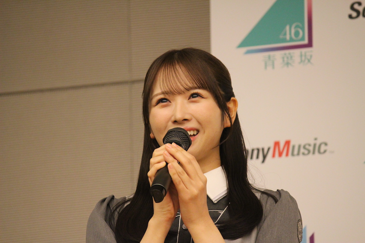 日向坂46 上村ひなの（撮影＝渡辺彰浩）