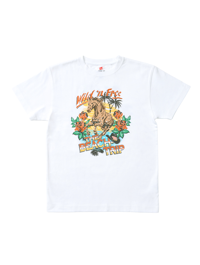 『“Hanes × THE BEACH TRIP”2P BEEFY-T T-SHIRTS』