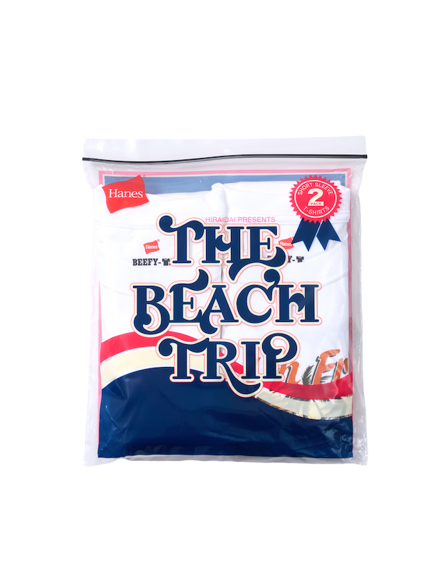 『“Hanes × THE BEACH TRIP”2P BEEFY-T T-SHIRTS』