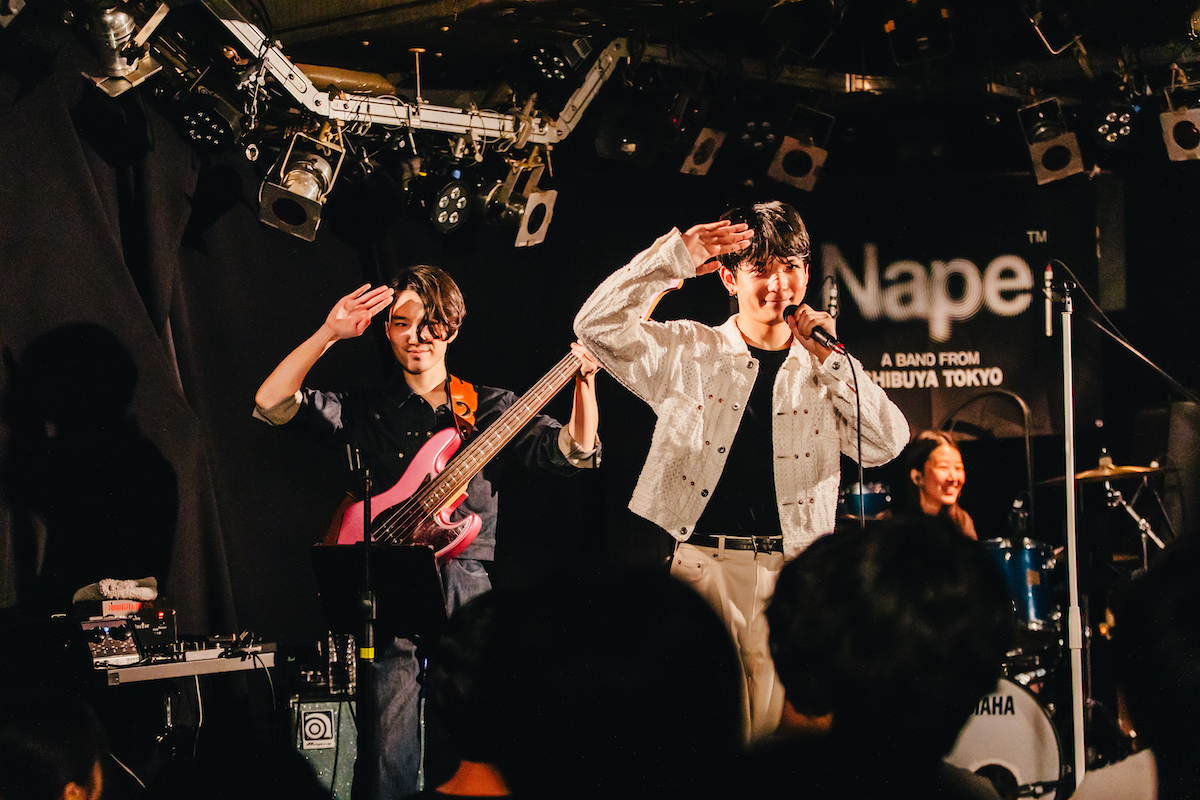 Nape（撮影＝北島凜音）